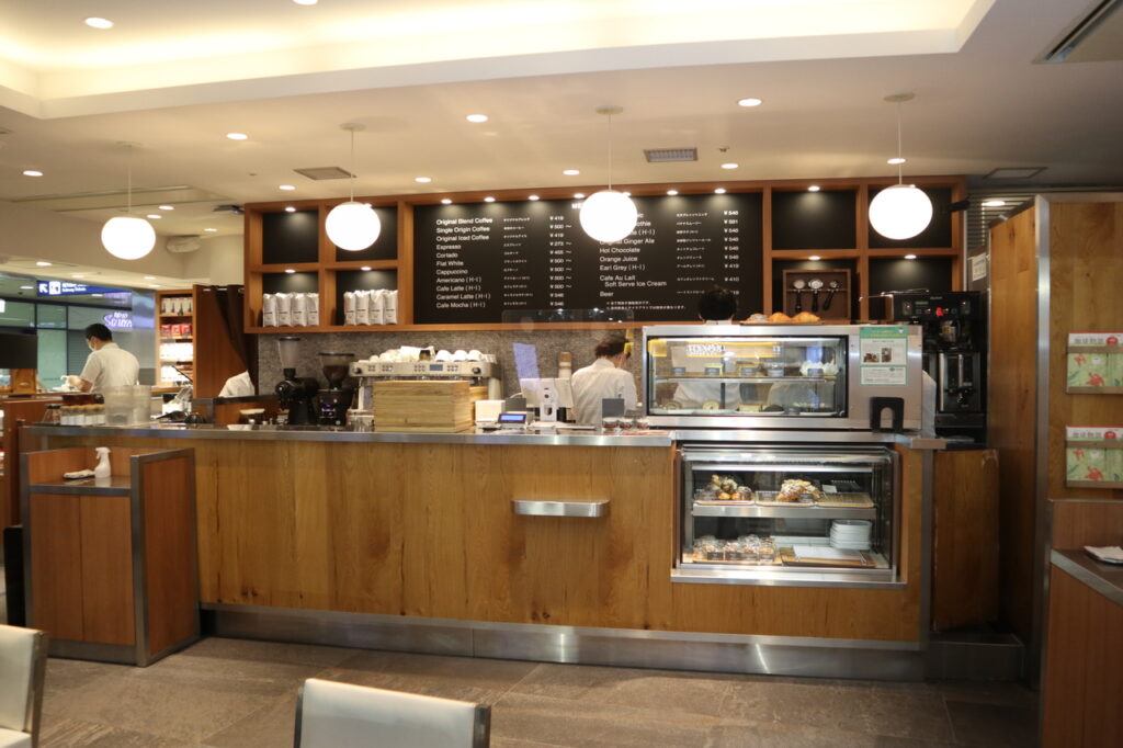 OGAWA COFFEE Kyoto Station Interior